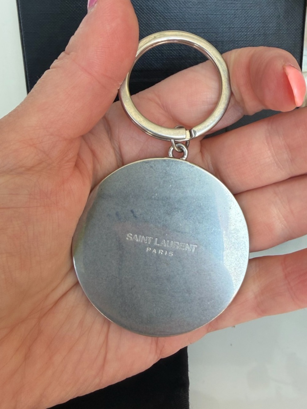 SAINT LAURENT Heaven bag charm / key ring - Picture 3 of 5